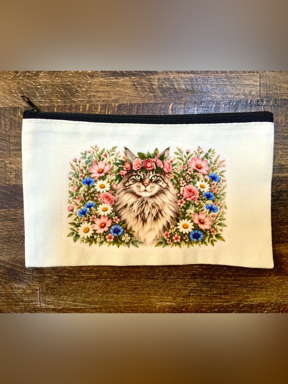 Floral Cat Pouch